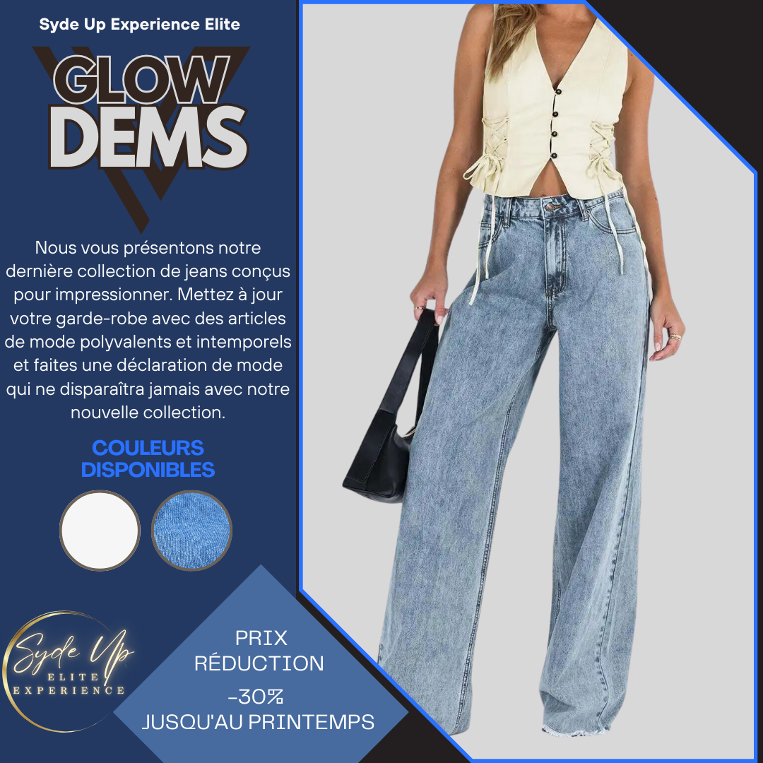 Jeans tendance pour femmes 'GLOW DEMS"